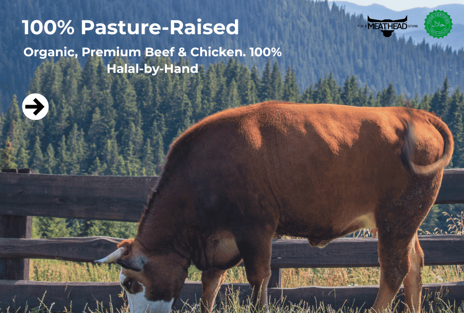 Organic Grass-Fed Halal Beef and Chicken