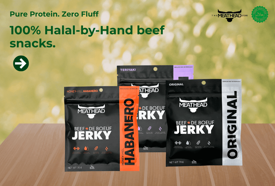 Premium Halal Beef Jerky & High Protein Snacks