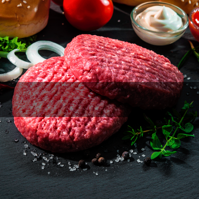 Halal beef burgers delivered frozen Canada
