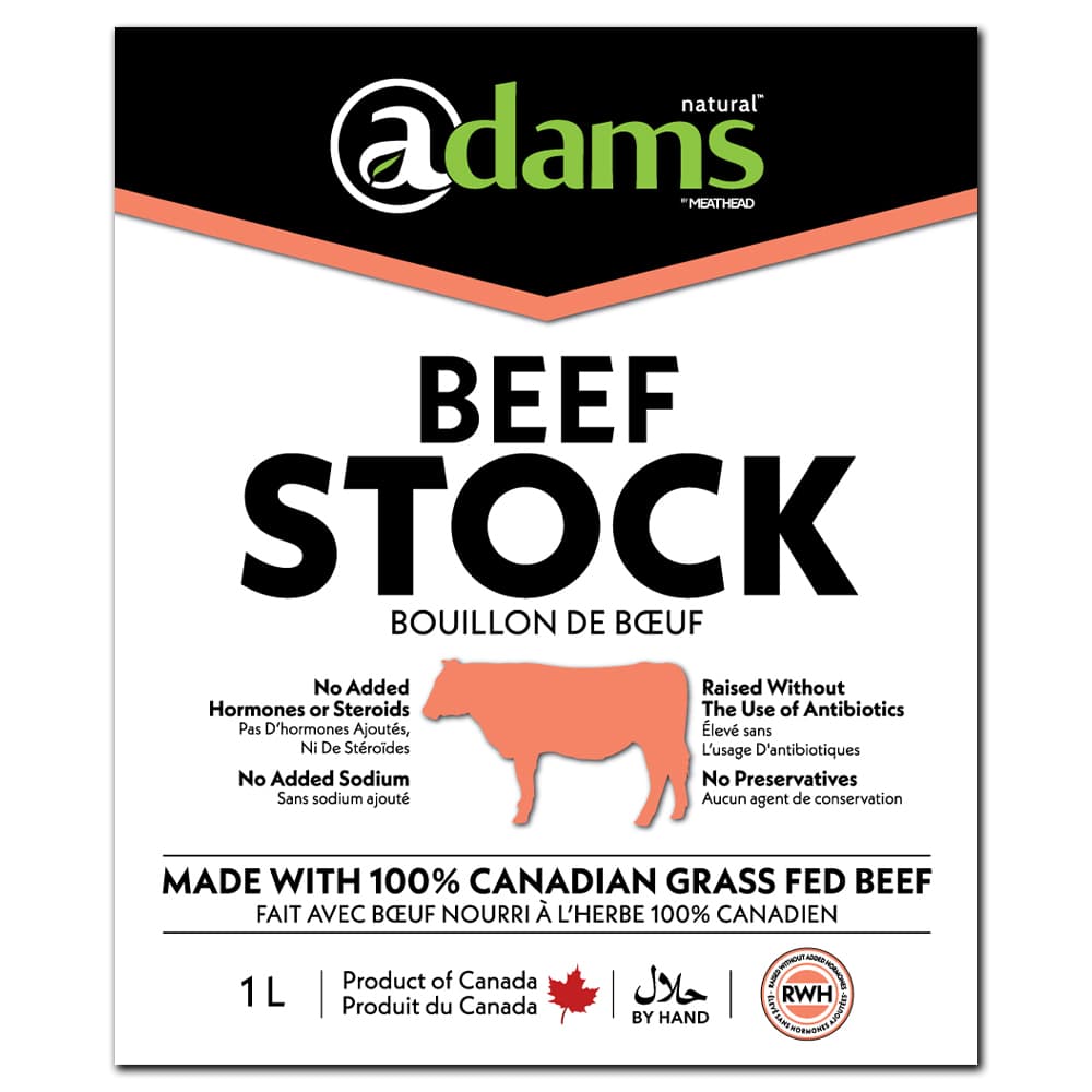 Adams RWH Beef Stock 1 L — Halal Butcher Canada
