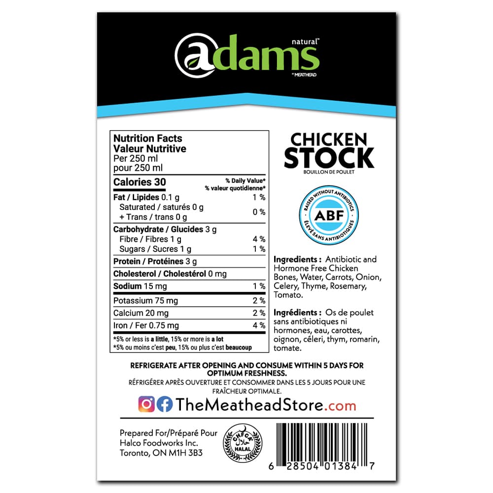 Adams ABF Chicken Stock 1 L thumbnail 2
