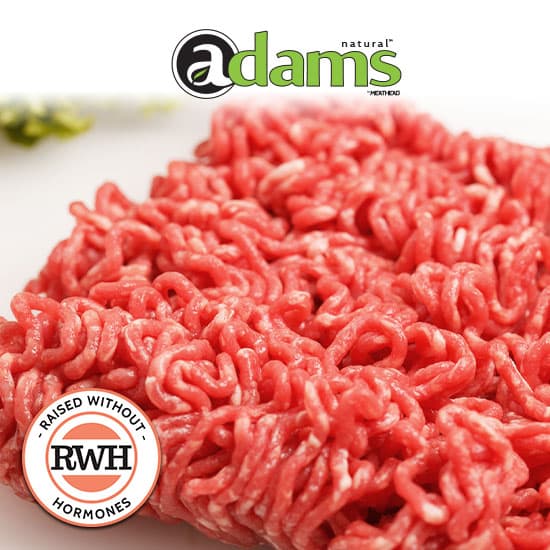 Adams RWH Ground Beef Lean — Halal Butcher Canada